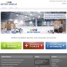 Website voor Battery Benelux: eenvoudig en efficiënt