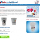 Bekerbedrukking.nl: prijsopgavesysteem voor eenvoudig online bestellen
